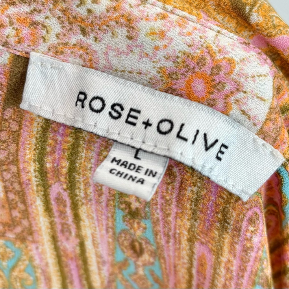 Rose & Olive patchwork blouse - Picture 6 of 7